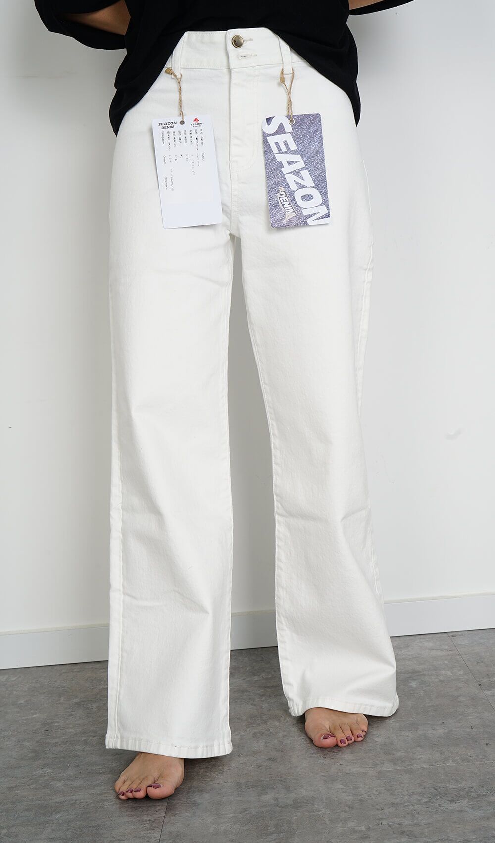 DG1034-6P2S PFD Colored Jeans Denim Fabric - SEAZON Textile DG1034-6P2S PFD Colored Jeans Denim Fabric - SEAZON Textile